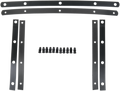 MEMPHIS SHADES METRIC MEMPHIS FATS AND SLIM WINDSHIELD STRAPS HARDWARE/STRAPS BLK FATS