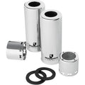 CHROME SHOCK COVER KITS FOR PROGRESSIVE SHOCKS FOR HARLEY-DAVIDSON