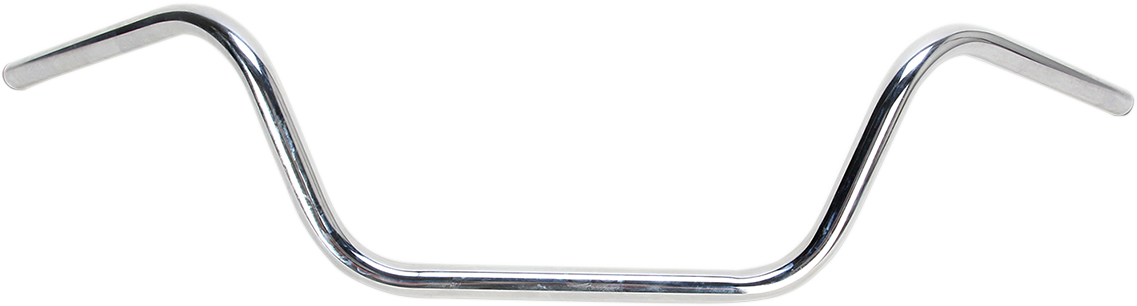 EMGO 7⁄8" CHOPPER HANDLEBARS H/BAR LOW RISE CHROME