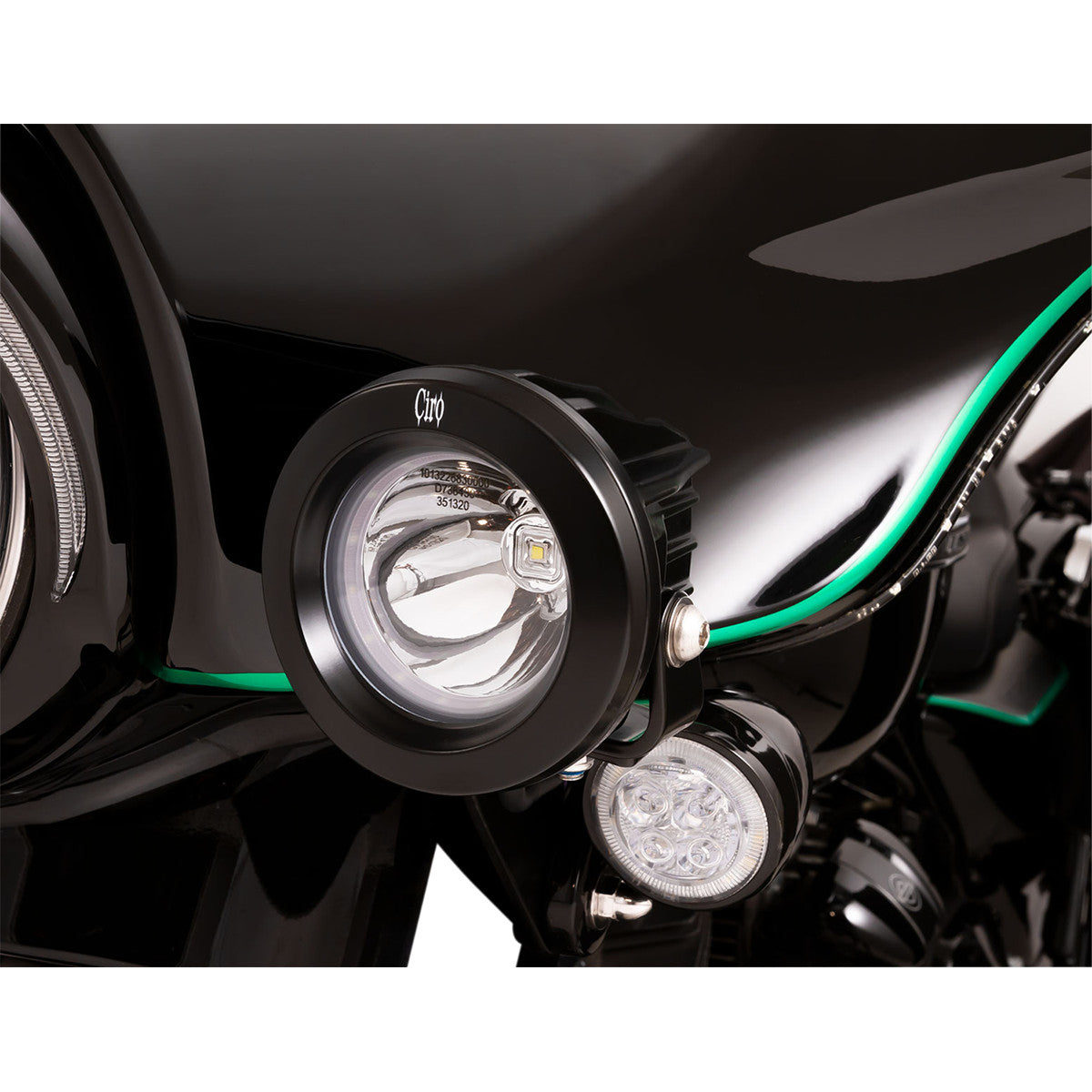 Tac-10 Light Cannons For Harley Davidson
