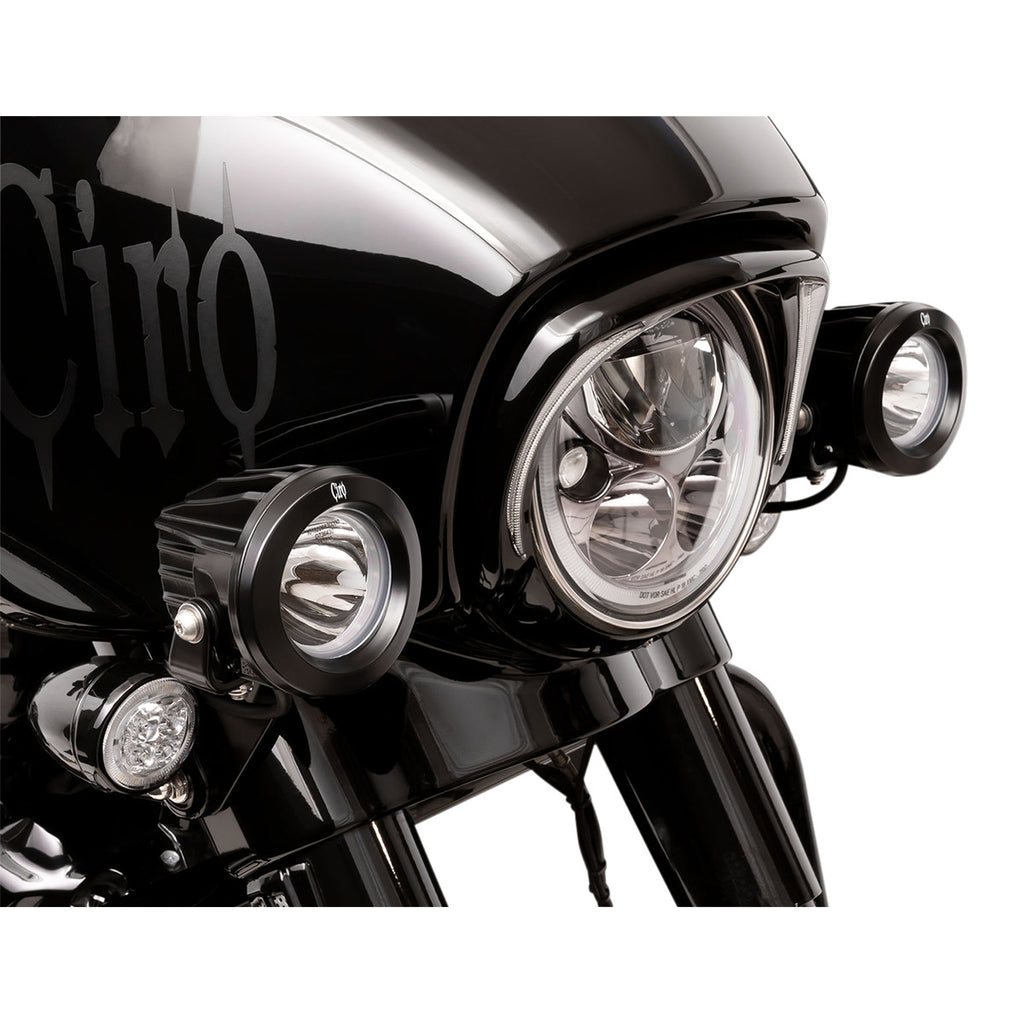 Tac-10 Light Cannons For Harley Davidson