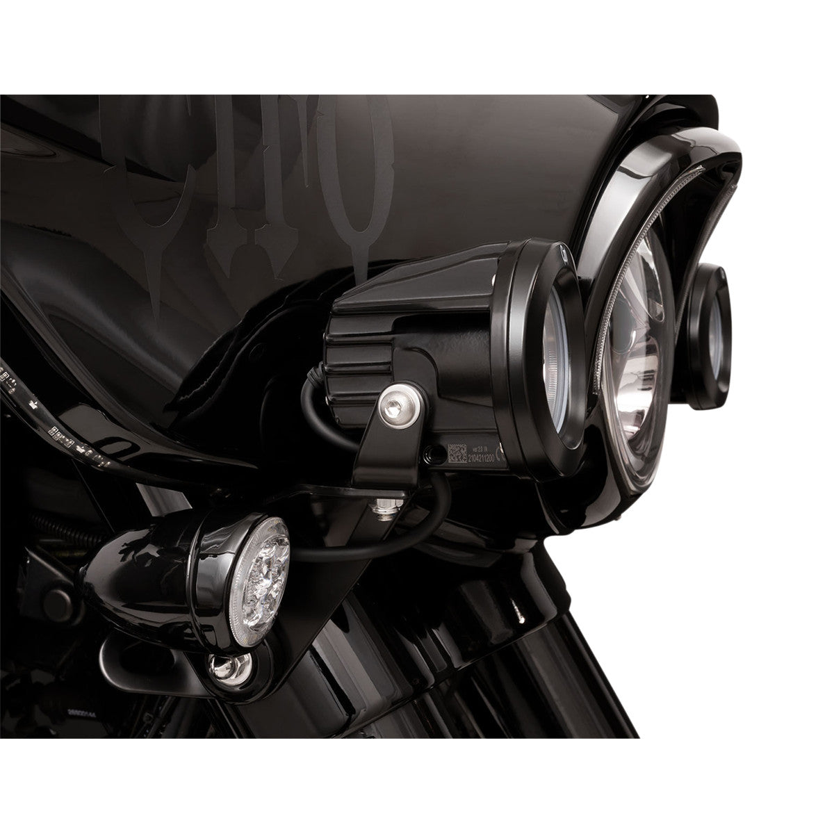 Tac-10 Light Cannons For Harley Davidson
