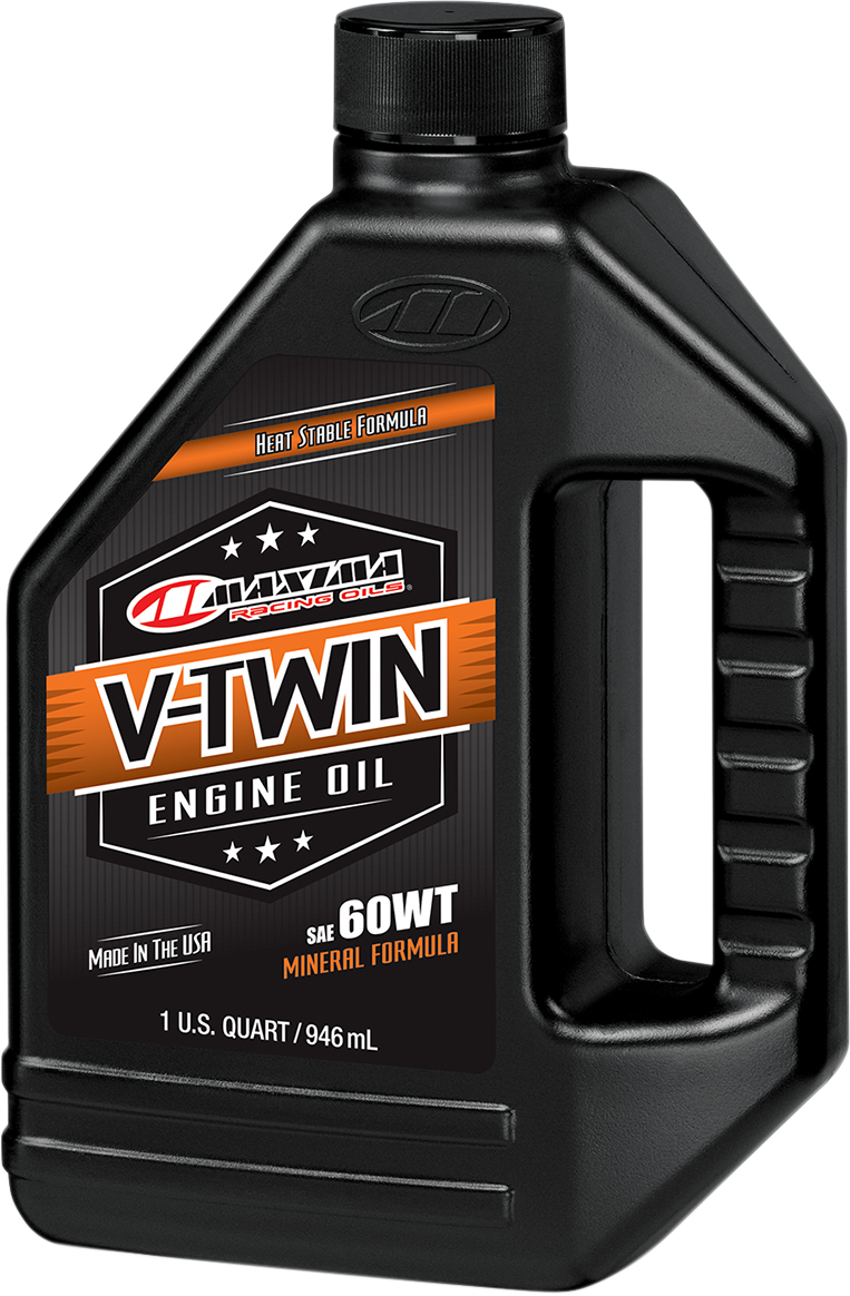 Aceite Para Harley-Davidson SAE 60 Maxima V-Twin Mineral Engine Oil