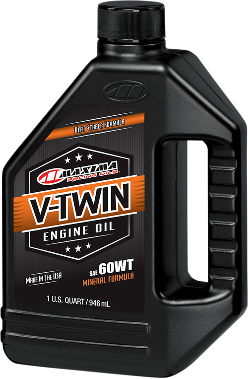 Aceite Para Harley-Davidson SAE 60 Maxima V-Twin Mineral Engine Oil