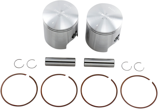 WISECO FORGED PISTON KITS PISTON KIT RD350/400 65MM