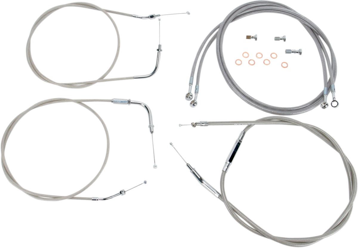 BARON HANDLEBAR CABLE AND LINE KITS CBL LINE KT 16"RDSTR99-06
