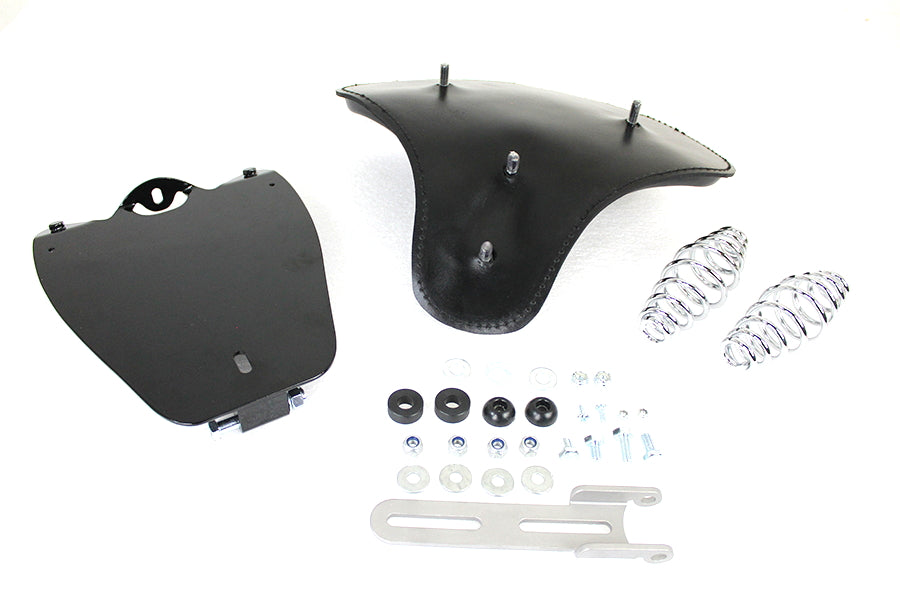 Asiento Individual Para Indian Scout 2015 And Later Black Leather Solo Seat Kit