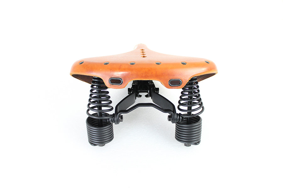 Seat For Harley-Davidson Model F 1907-1913 Early Style Troxel Saddle Brown