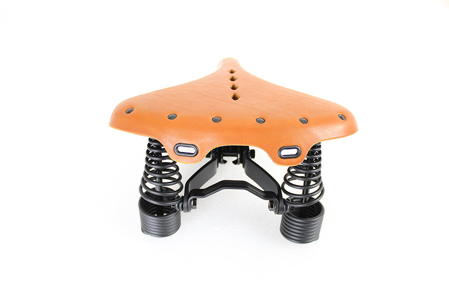 Asiento Para Harley-Davidson Model F 1914-1917 Late Style Troxel Saddle Brown