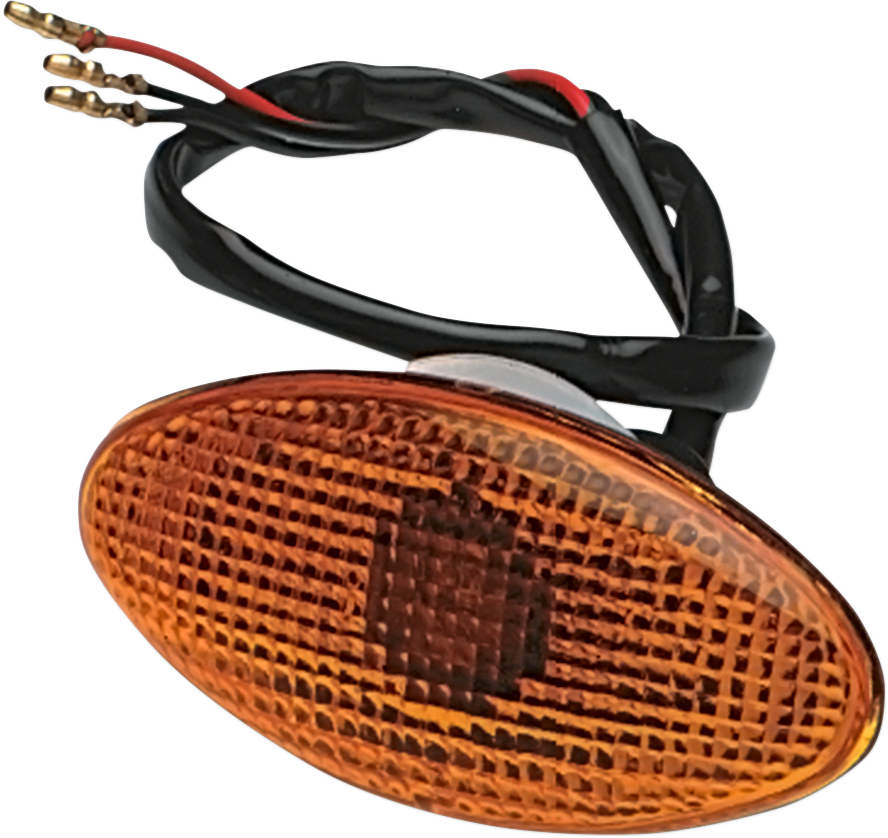 K&S TECHNOLOGIES MARKER LIGHTS MRKR LGHT FLAT OVL LG AMB