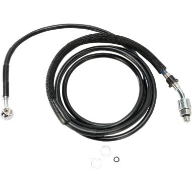 STAINLESS STEEL HYDRAULIC CLUTCH LINES FOR HARLEY-DAVIDSON