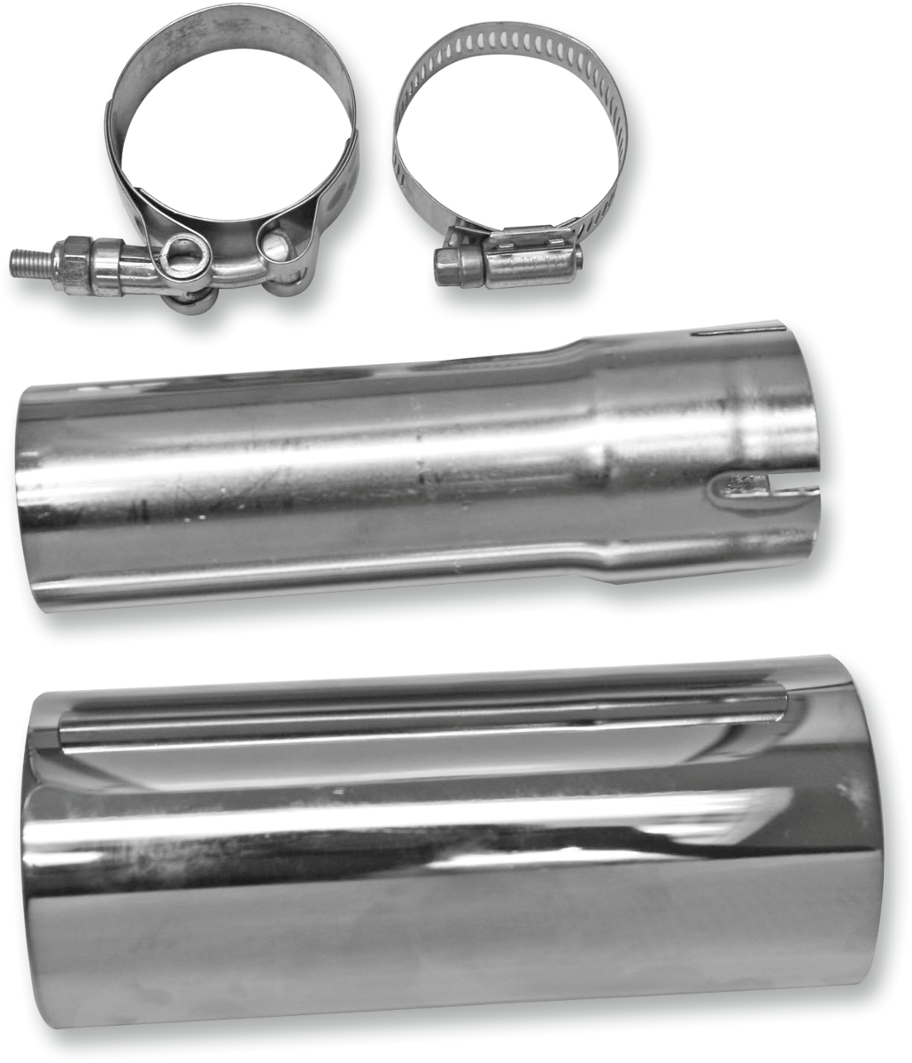 BASSANI XHAUST MUFFLER ADAPTER FOR HARLEY-DAVIDSON 2010 Chrome Muffler Adapter