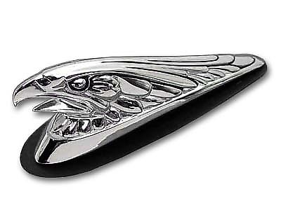 Eagle Front Fender Tip Ornament Chrome For Harley-Davidson