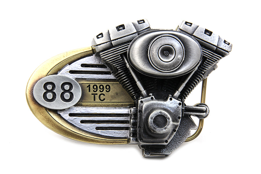 Premium Collector's Harley-Davidson Twin Cam 88 Engine Belt Buckle