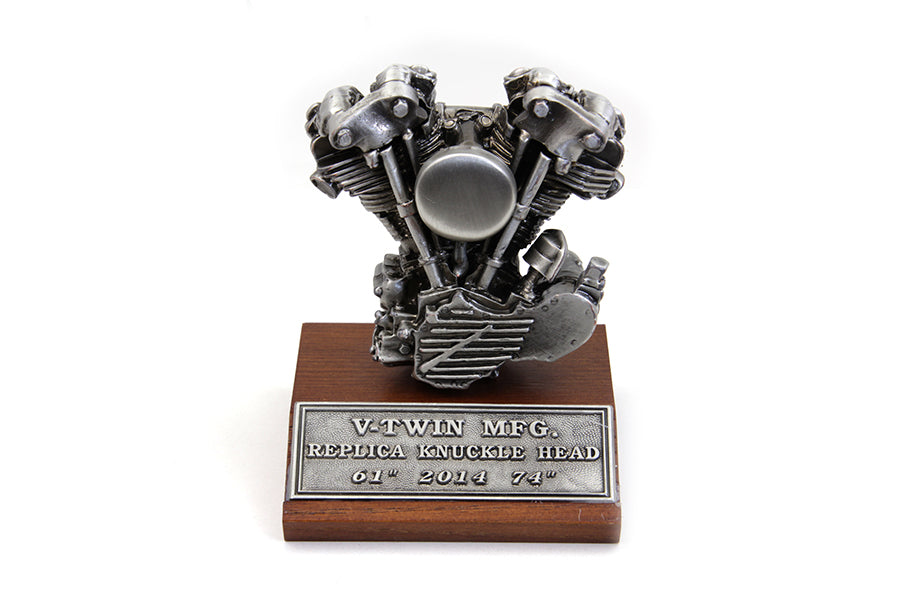 Vintage Collector Pewter Harley-Davidson Knucklehead Motor Model V-Twin MFG