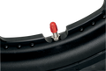 BARNETT CUSTOM VALVE STEM CAPS RED ANOD. VALVE STEM CAPS