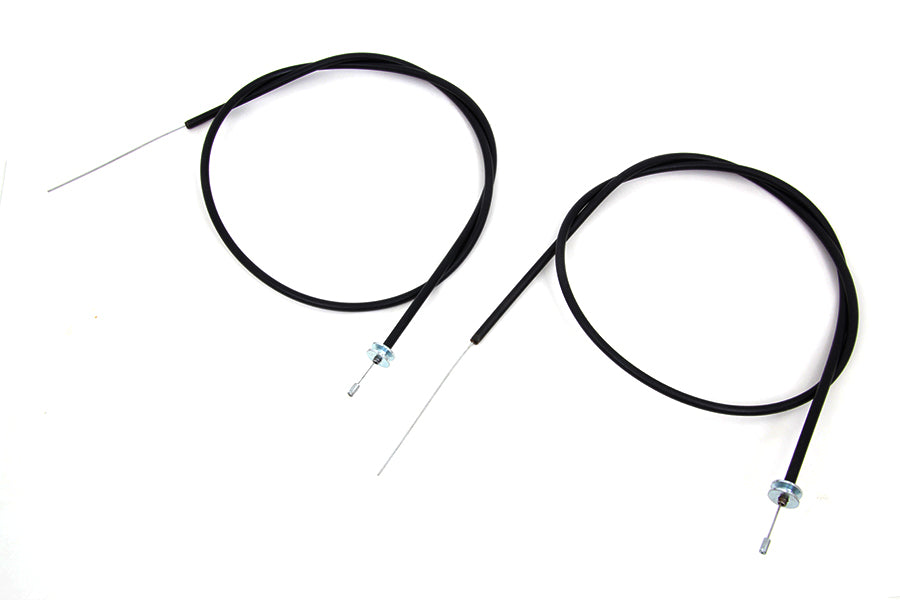 54" Throttle & Spark Cable Set For Harley-Davidson 1936-1948 Flathead Knucklehed