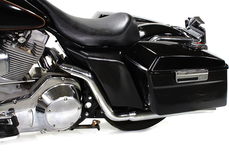Primed Custom Stretched Side Covers For Harley-Davidson Touring 1997-2008