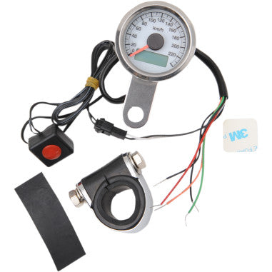 PROGRAMMABLE MINI ELECTRONIC SPEEDOMETERS WITH ODOMETER/TRIPMETER FOR HARLEY-DAVIDSON