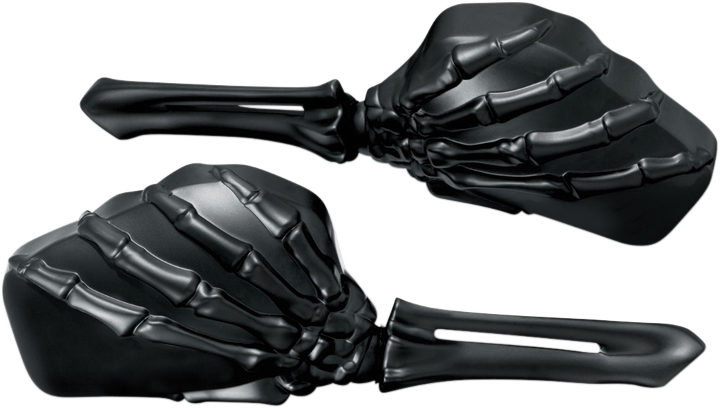 KURYAKYN SKELETON HAND MIRRORS MIRROR SKLTN BLK/BLK