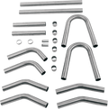 PAUGHCO BUILD YOUR OWN PIPE ("BYOP") 13/4" EXHAUST PIPE KIT FOR HARLEY-DAVIDSON  Build Your Own Pipe ("BYOP") 1 3/4" Exhaust Pipe Kit
