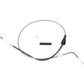 BRAIDED AND BLACK VINYL THROTTLE AND IDLE CABLES FOR HARLEY-DAVIDSON