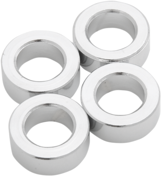 CHRIS PRODUCTS CHROME TURN SIGNAL SPACERS 1/4" CH T/S SPACER (4PK)