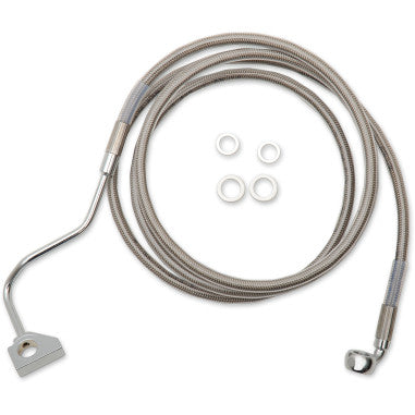 EXTENDED LENGTH STAINLESS STEEL BRAKE LINE KITS FOR HARLEY-DAVIDSON