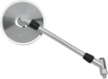 PARTS UNLIMITED UNIVERSAL MIRRORS MIRROR ROUND UNIV CHROME