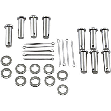 CHROME CLEVIS PIN KIT FOR HARLEY-DAVIDSON