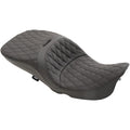 LARGE TOURING SEATS THAT ACCEPT FRAME-MOUNTED BACKRESTS FOR HARLEY-DAVIDSON