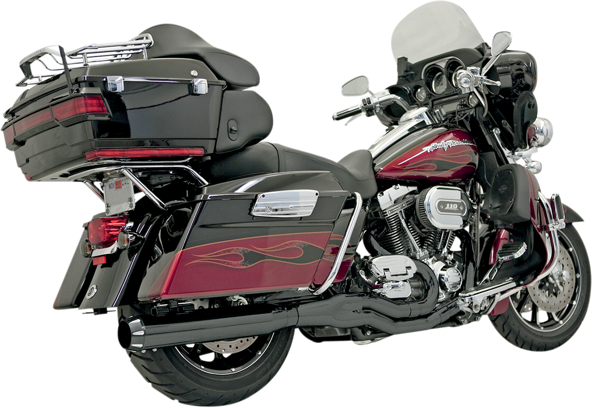 BASSANI XHAUST B4 2-INTO-1 EXHAUST SYSTEMS FOR HARLEY-DAVIDSON 2009 Black B4 2-Into-1 Exhaust System