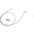 BRAIDED AND BLACK VINYL THROTTLE AND IDLE CABLES FOR HARLEY-DAVIDSON