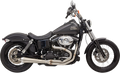 BASSANI XHAUST ROAD RAGE III 2-INTO-1 EXHAUST SYSTEM FOR HARLEY-DAVIDSON 1995 - 2000 Raw Road Rage III Exhaust System