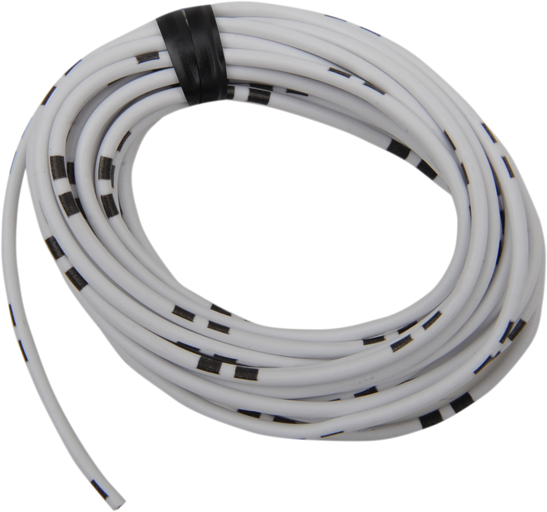 SHINDY COLORED WIRING WIRE OEM 14A 13' WHITE