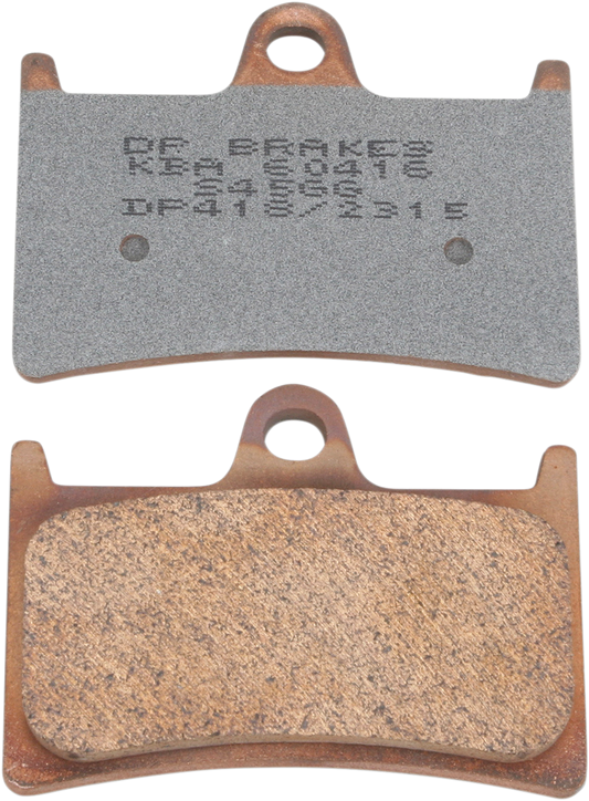 DP BRAKES BRAKE SHOES PAD, YAM, FRT