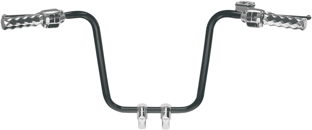 LA CHOPPERS 11/4" HEFTY HANDLEBARS HANDLEBAR HEFTY 14" BLK