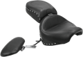 MUSTANG WIDE TOURING SEATS WITH DRIVER BACKREST SEAT WIDE STUD W/DBR ROAD