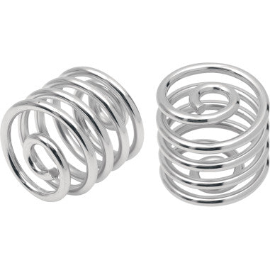 CHROME SEAT SPRINGS FOR HARLEY-DAVIDSON