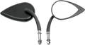 DRAG SPECIALTIES TEAR-DROP MIRRORS MIRROR T-DROP BLK S. STM