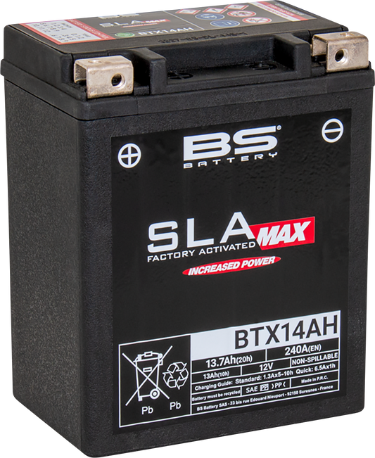 SLA MAX BATTERIE AGM ATTIVATE AGM