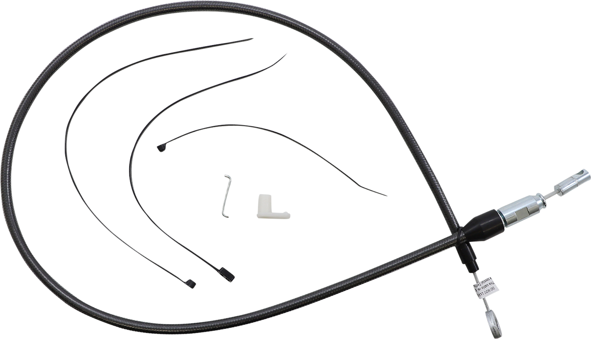 Geflochtene obere Kupplungskabel mit Schnellanschluss, Lagerlänge, für Dresser/Touring für Harley Davidson