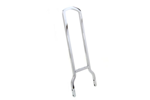 20" Tall Chrome Sissy Bar Backrest For Harley-Davidson Sportster And Dyna