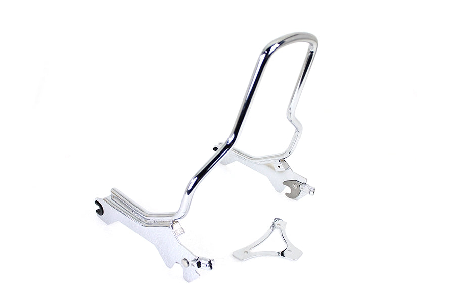 Hold-Fast Sissy Bar aufrechte Standard Higth Chrom für Harley-Davidson Softail