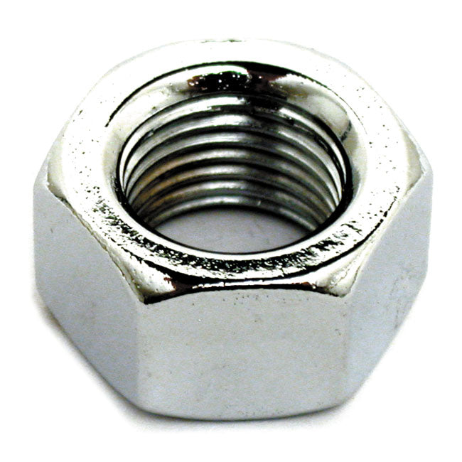 1/2-20 Inch Hex Nut Chr. For Harley-Davidson