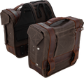 BURLY BRAND THROWOVER SADDLEBAGS SADDLEBAG THROWOVER OAK