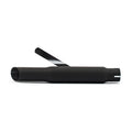Slash Cut Shorty Muffler Only, Black For Harley-Davidson