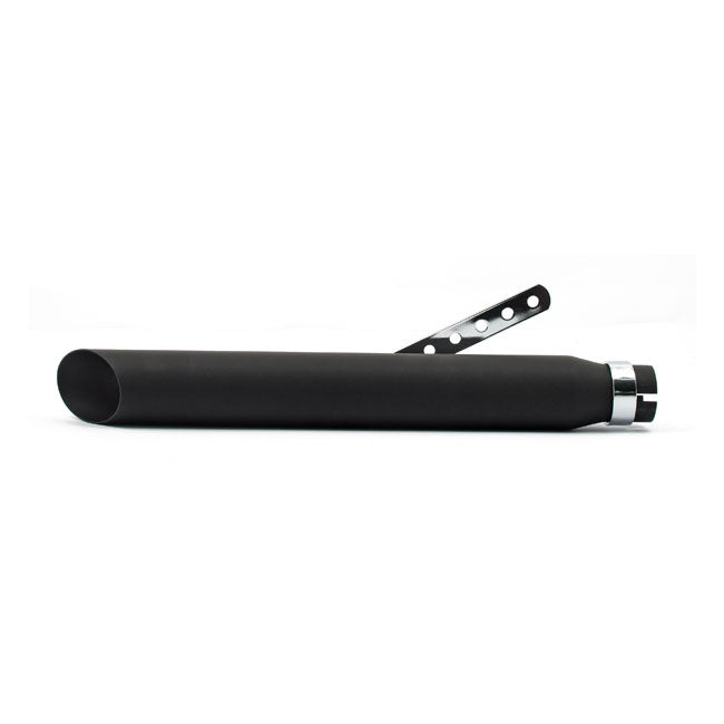 Slash Cut Muffler Black For Harley-Davidson