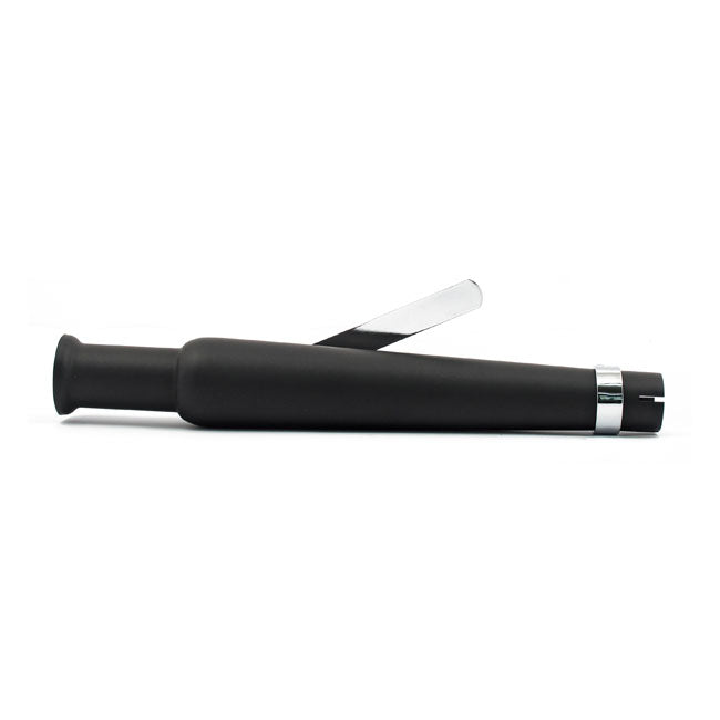 Univ. Trumpet Muffler Black For Harley-Davidson