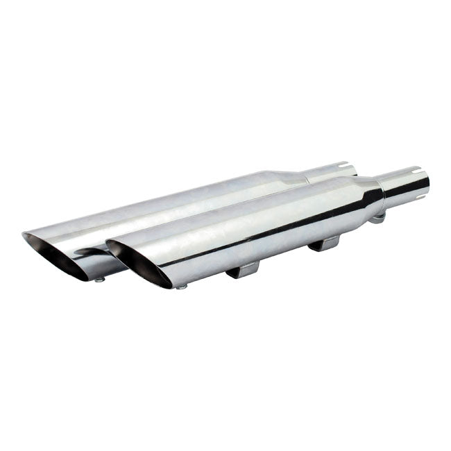 Slash Down Slip-On Muffler Set For Harley-Davidson